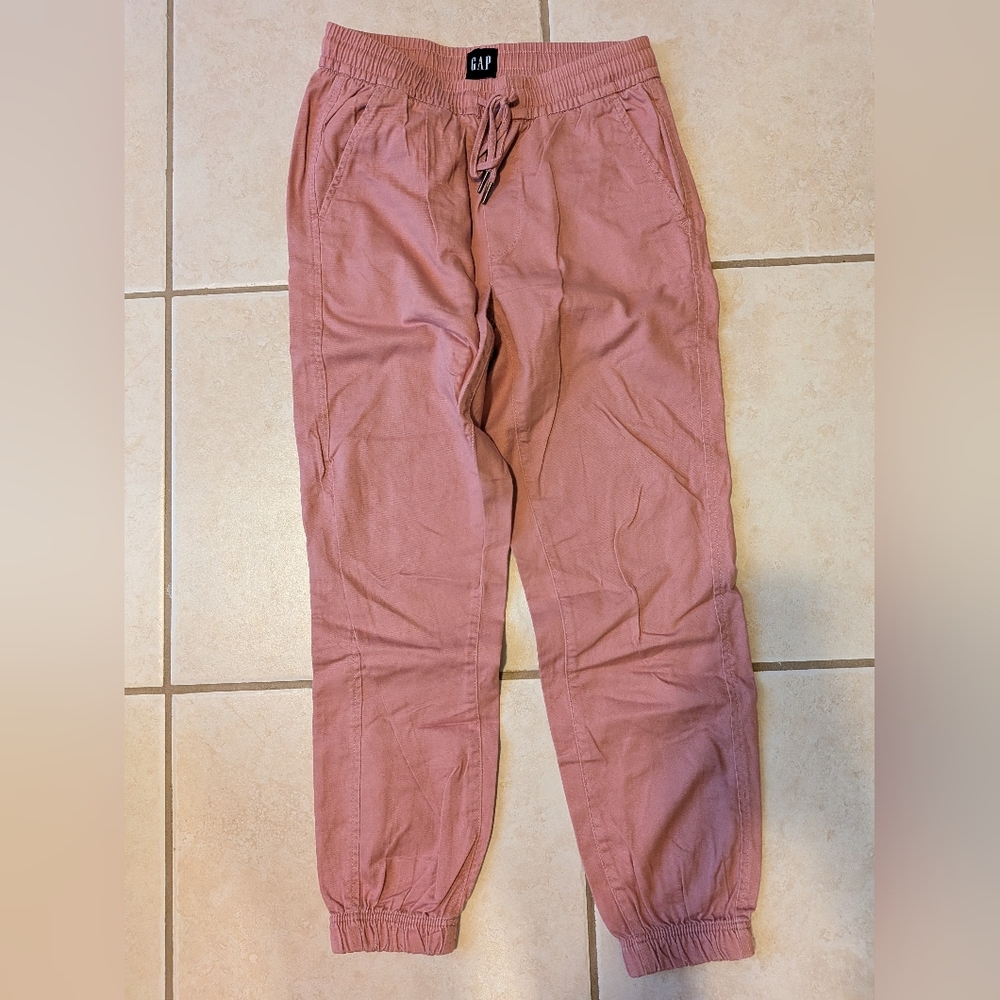 GAP Dusty Rose Jogger Pants